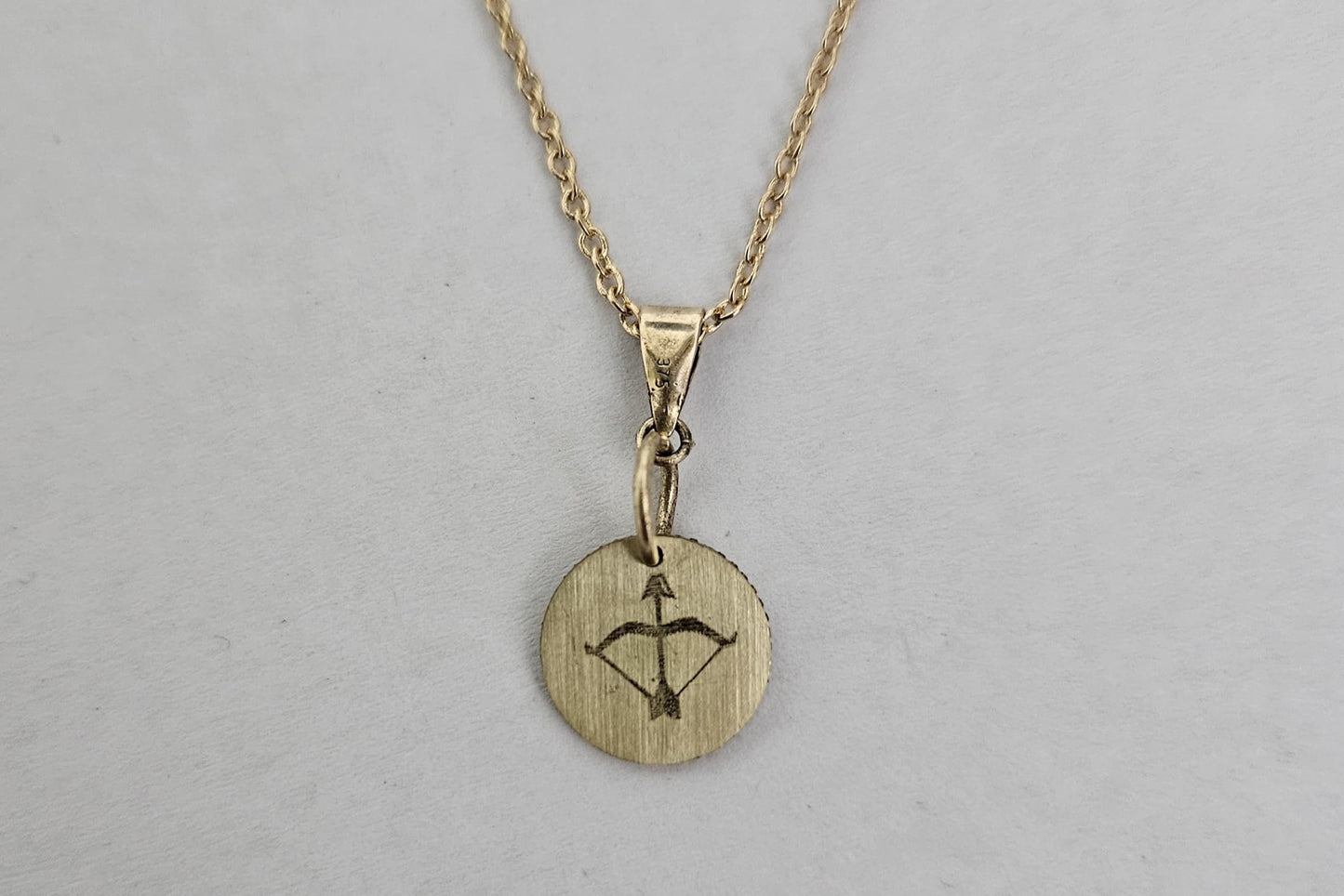 Bow and Arrow Pendant