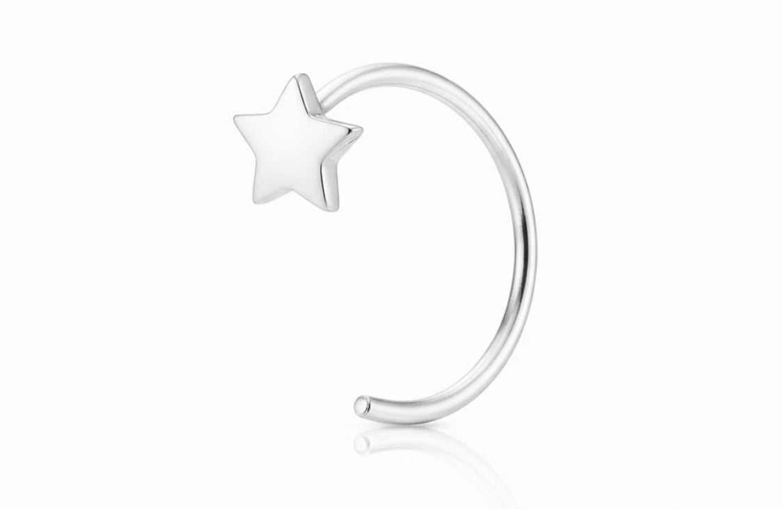 Solid Gold Star Nose Screw