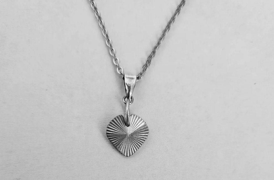 SunBurst Heart Pendant