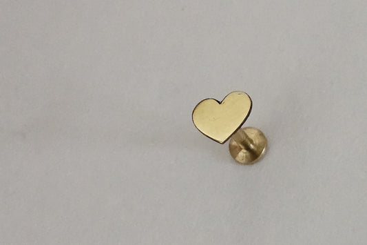 Heart Labret Stud Earrings