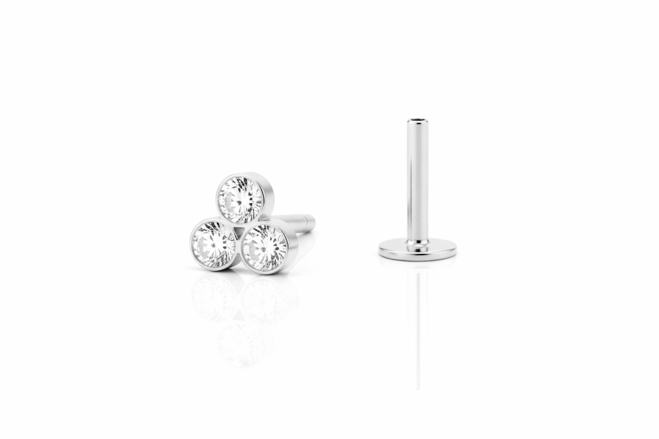 Trio Stud Earring