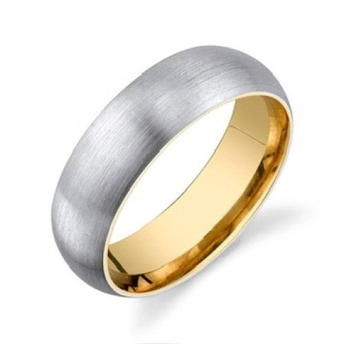 Two Tone Platinum Ring