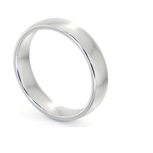 Double Comfort Platinium Ring