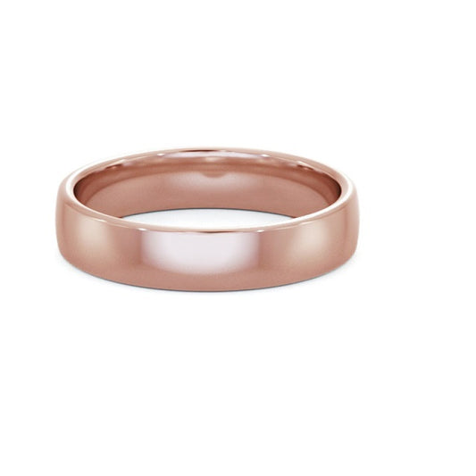 Double Comfort Rose Gold Ring