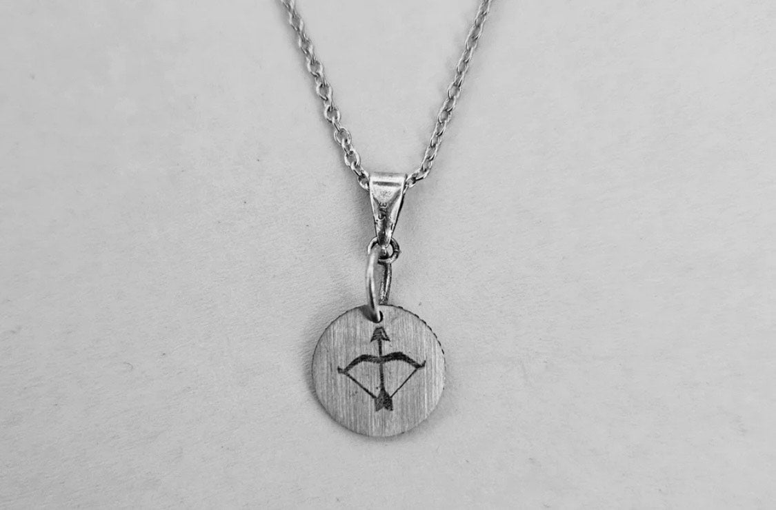 Bow and Arrow Pendant