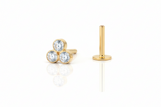 Trio Stud Earring