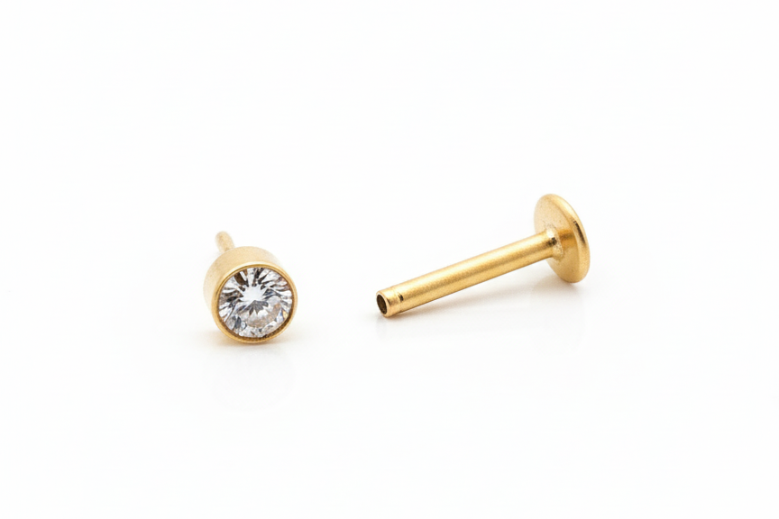 Single Stud Labret Earring