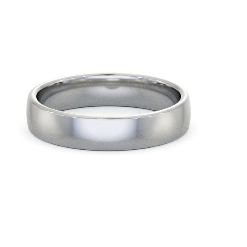 Double Comfort Platinium Ring