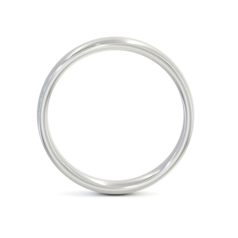 Double Comfort Platinium Ring