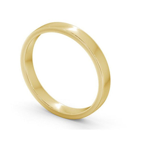 Flat Gold Ring