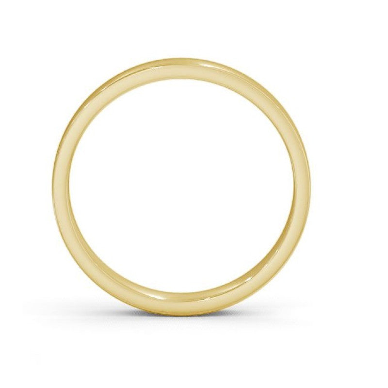 Flat Gold Ring