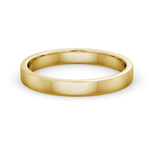 Flat Gold Ring