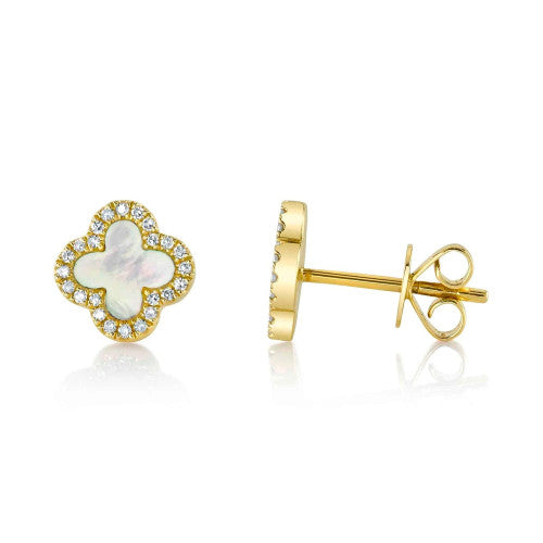 Lucy Clover Stud Earrings