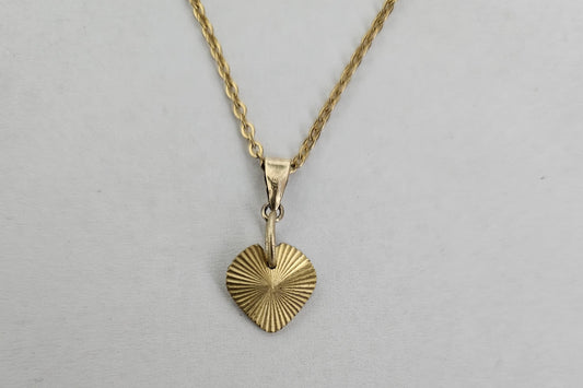SunBurst Heart Pendant